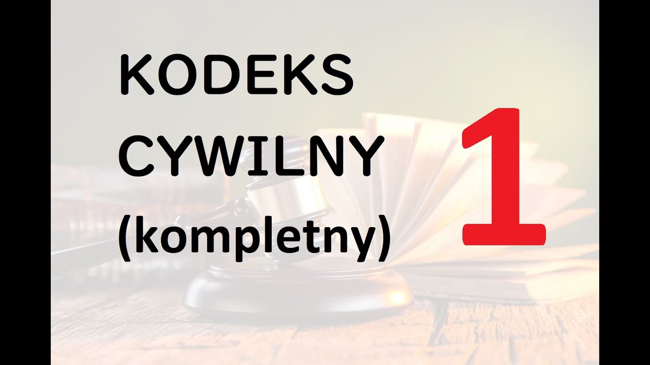 Kodeks Cywilny Królestwa Polskiego Tekst