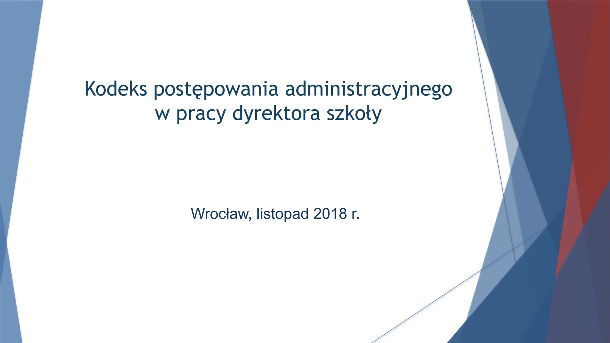 Kodeks Postępowania Administracyjnego Najważniejsze Informacje