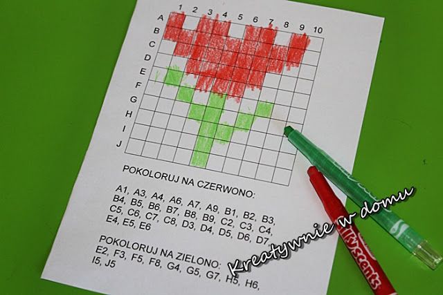 Kodowanie przez kolorowanie | Kreatywnie w domu | Tecnologia didattica Kodowanie Dla Dzieci Do Wydruku