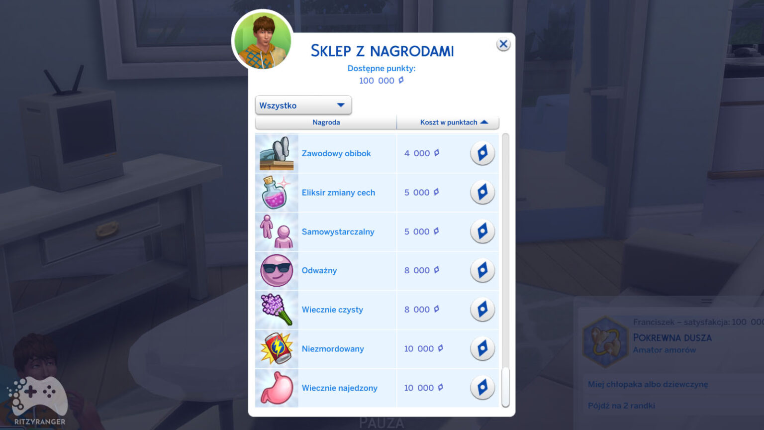 Kody na punkty satysfakcji (aspiracji) The Sims 4 - Portal dla graczy Kod Do Sims 4 Na Punkty Aspiracji