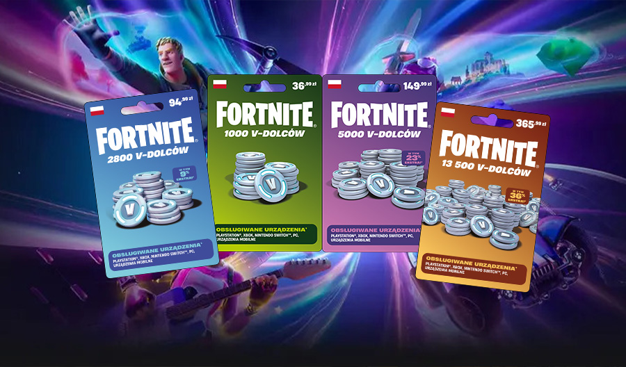 Kody na V-dolce do Fortnite w Żabce. Są gratisy Fortnite Kody Na V Dolce
