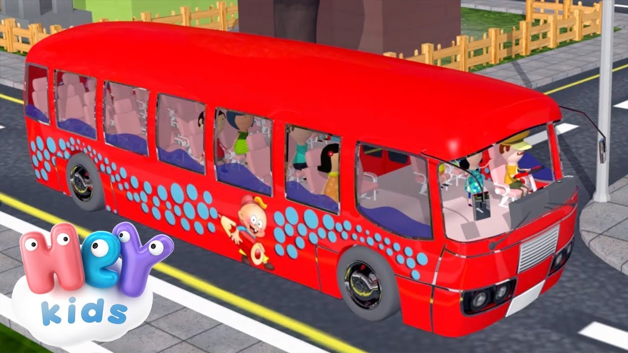 Koła Autobusu Krecą Się - Piosenka po polsku | HeyKids - YouTube Kola Autobusu Kreca Sie Tekst Po Polsku