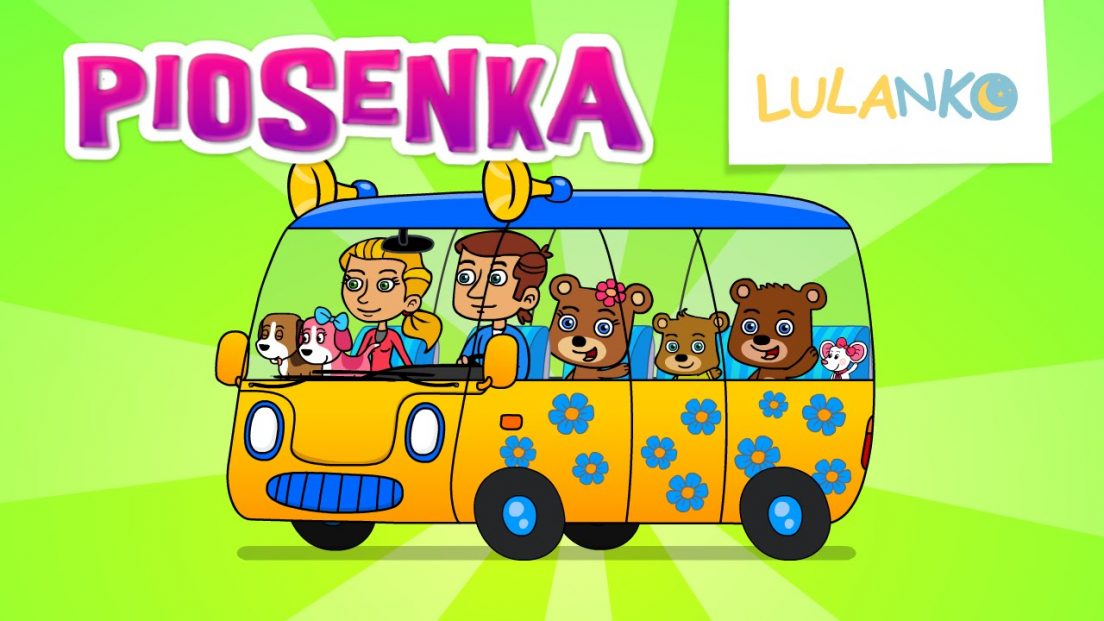 Kola Autobusu Kreca Sie Po Angielsku