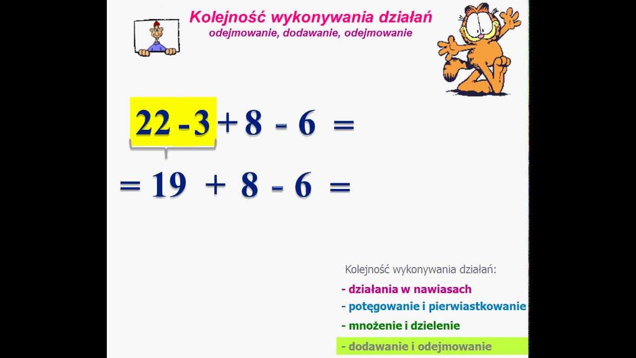 Dodawanie I Odejmowanie Ułamków Klasa 5