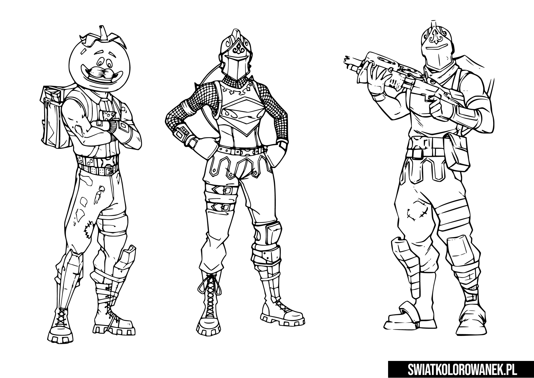 Kolorowanki Fortnite Sezon 2 Rozdział 2