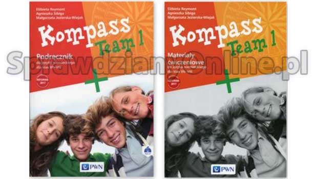 Kompass Team 1, 2 Sprawdziany PDF Klasa 7 Kompass Team 2 Sprawdziany Odpowiedzi