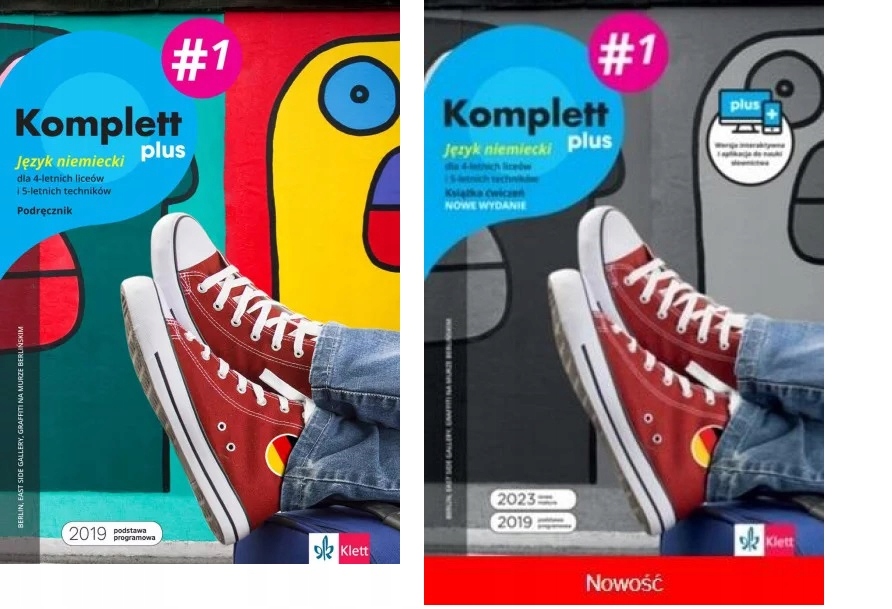 Komplett plus 1 Ćwiczenia + podręcznik komplet 22 - 12623140250 Komplett Plus 4
