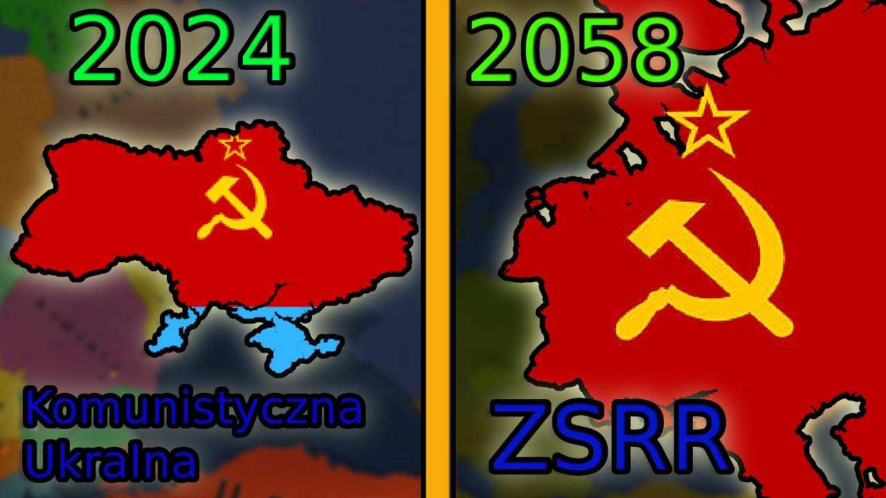 KOMUNISTYCZNA UKRAINA PRZYWRACA ZSRR - Age of History II - Wyzwania Ile Państw Powstało Po Rozpadzie Zsrr