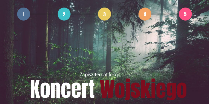 Uporzadkuj Punkty Planu Koncertu Wojskiego