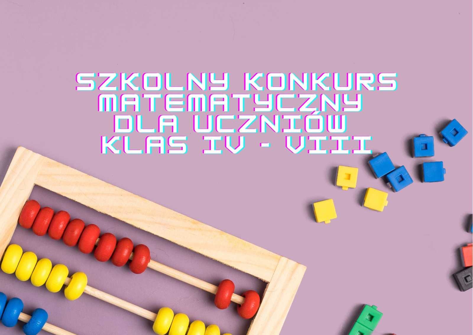 Konkurs matematyczny - Publiczna Szkoła Podstawowa Wojewódzki Konkurs Matematyczny Dla Szkół Podstawowych Zadania