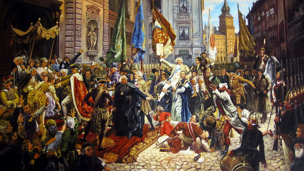 Konstytucja 3 Maja - Jan Matejko - reprodukcja Opis Obrazu Konstytucja 3 Maja