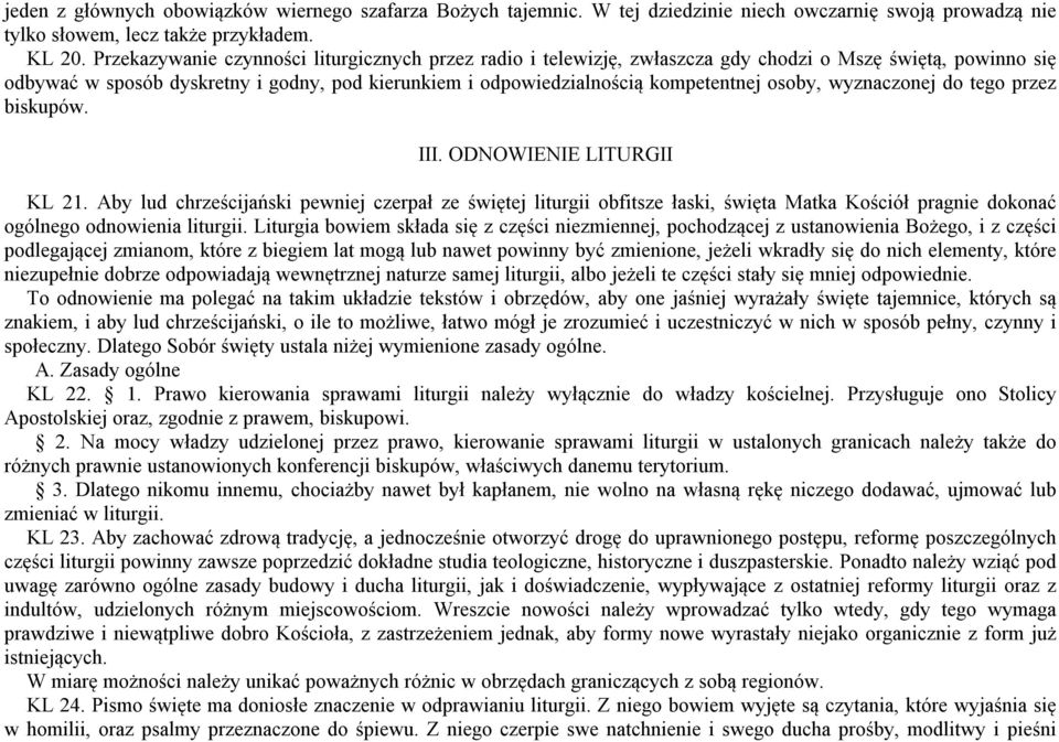 Konstytucja O Liturgii świętej Pdf