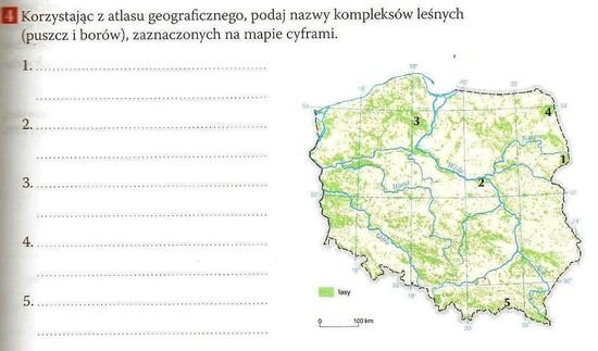 Korzystając Z Atlasu Geograficznego Podaj Nazwy