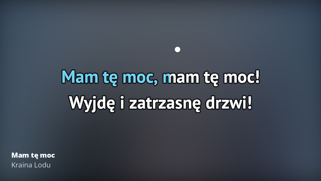 Tekst Do Piosenki Mam Te Moc Po Polsku