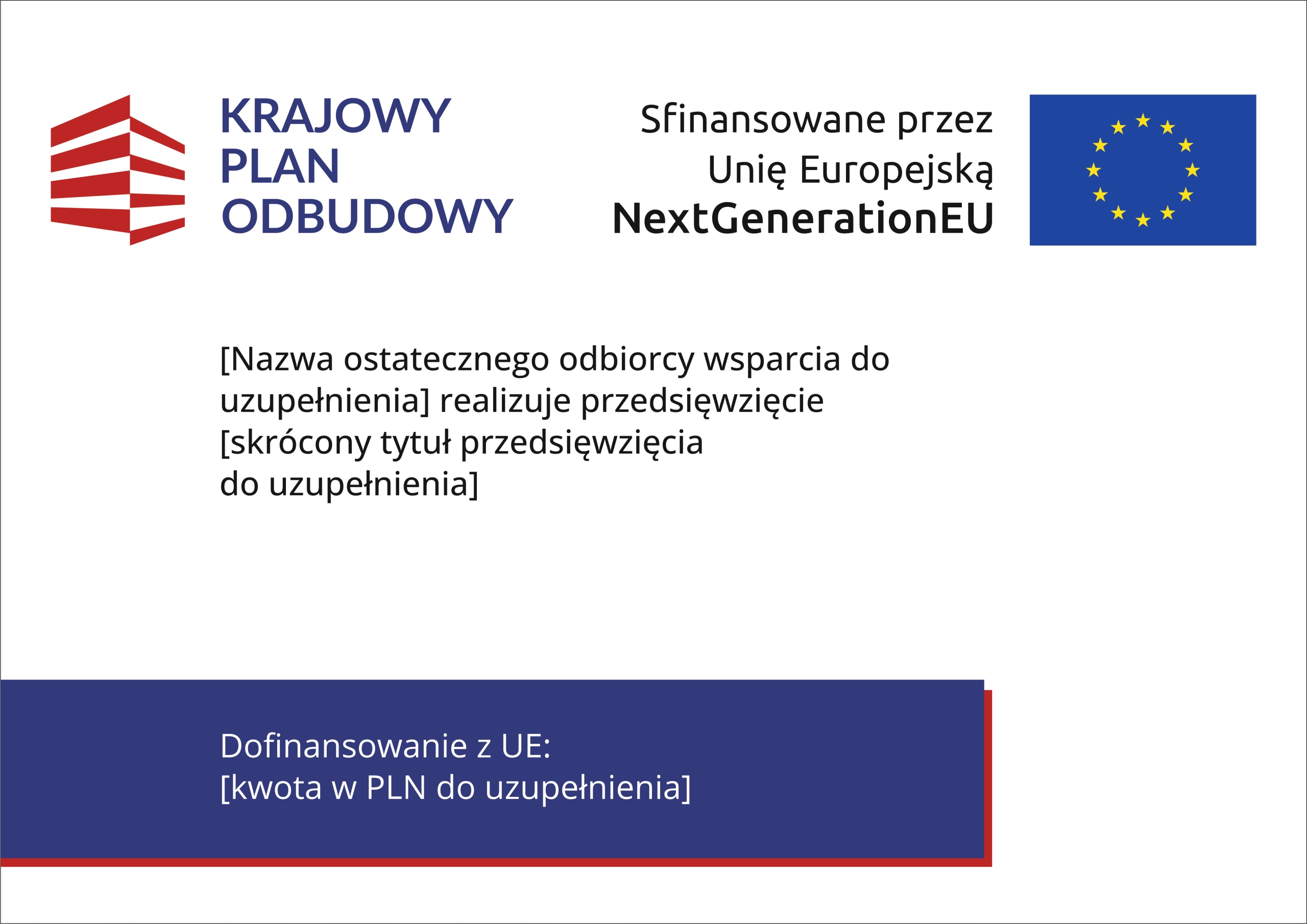 Krajowy Plan Odbudowy KPO TABLICA PCV A3 unijna • Cena, Opinie Doplata Unijna Do Hektara 2019