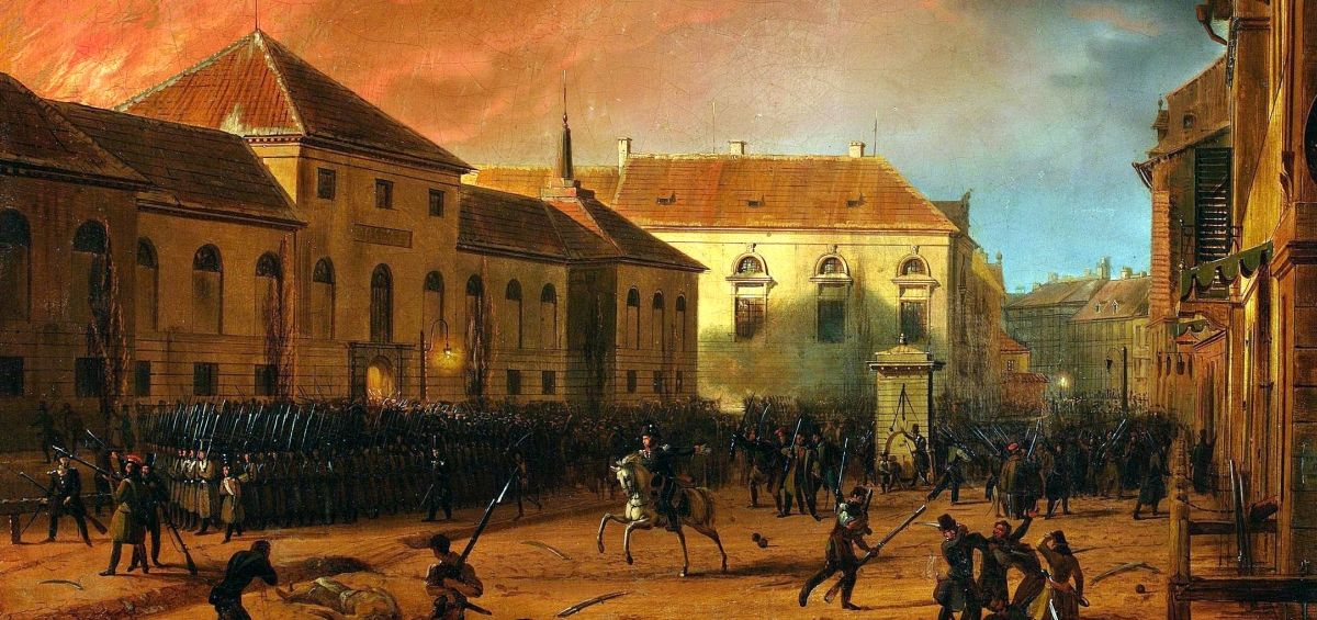 Kraków w okresie powstania listopadowego i po jego upadku. Powstanie Listopadowe