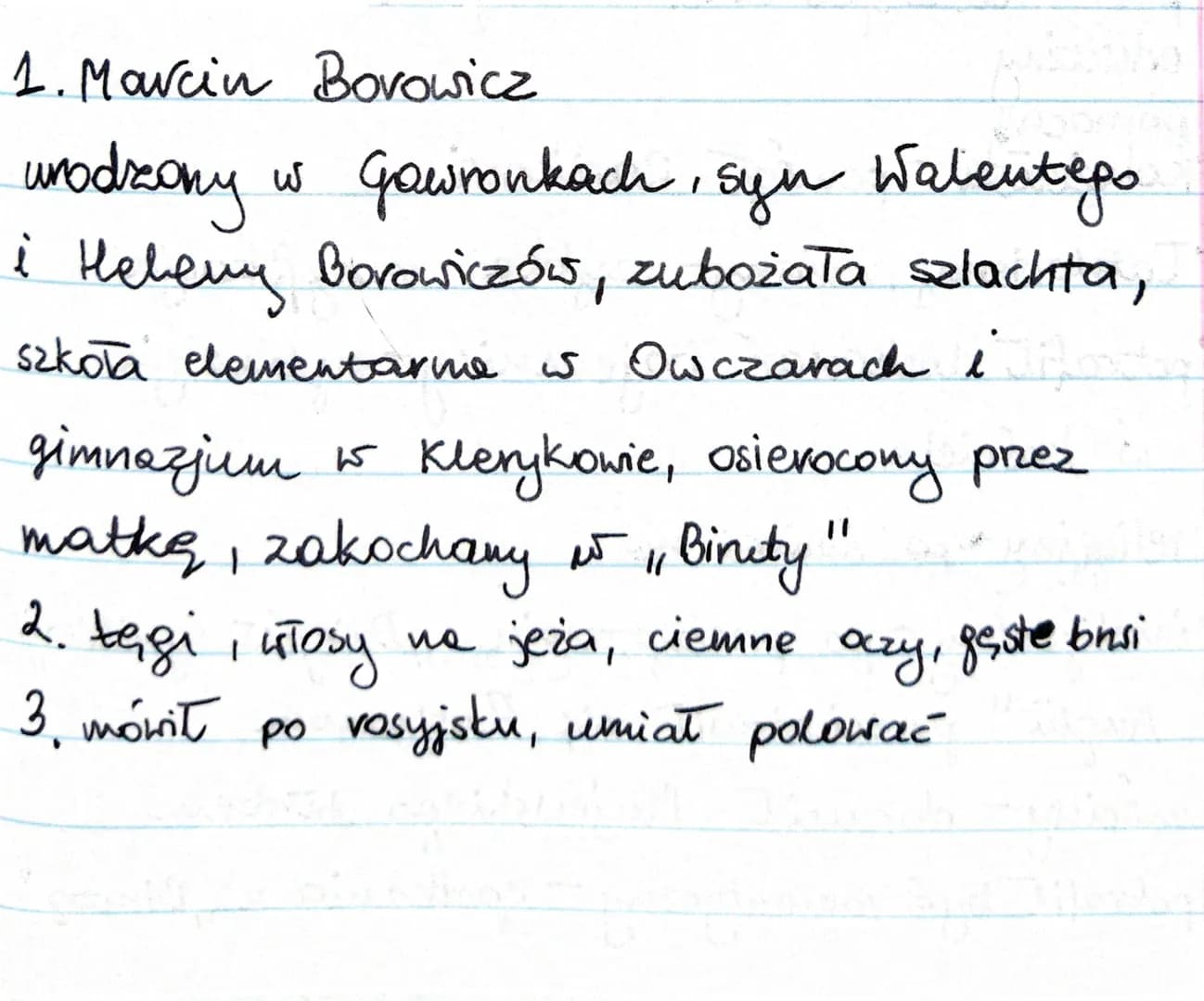 Krótka Charakterystyka Marcina Borowicza - Wygląd i Cechy (Język polski Uczucia Marcina Borowicza Podczas Lekcji Polskiego