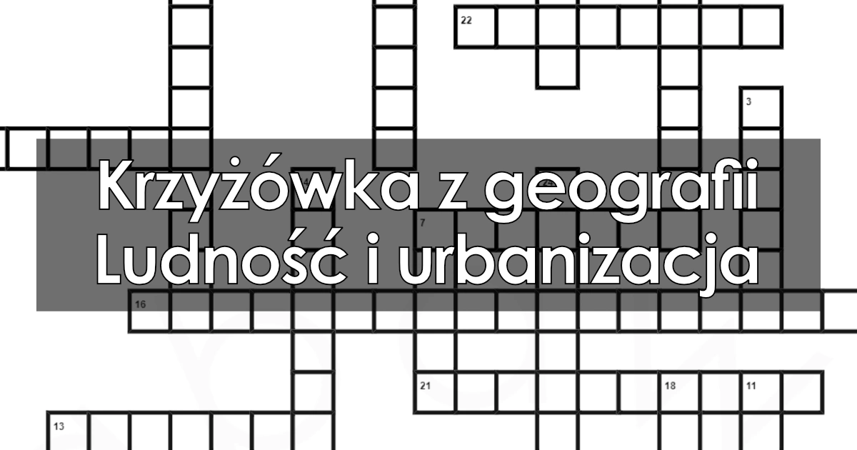 Ludnosc I Urbanizacja Sprawdzian Pdf
