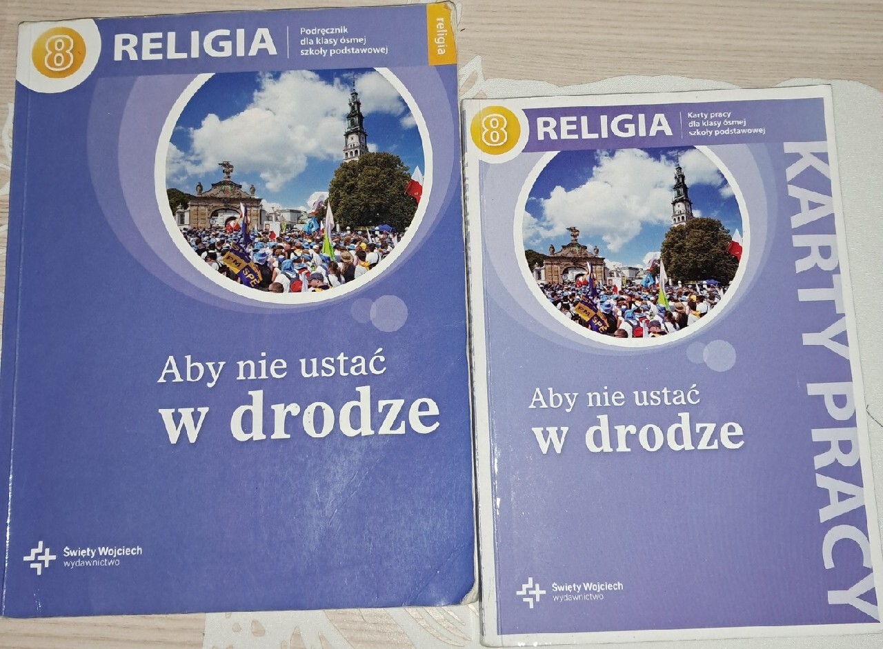 Książka do religii 8 klasa"Aby nie ustac w drodze" | tomaszów Podręcznik Do Religii Klasa 8 Aby Nie Ustać W Drodze