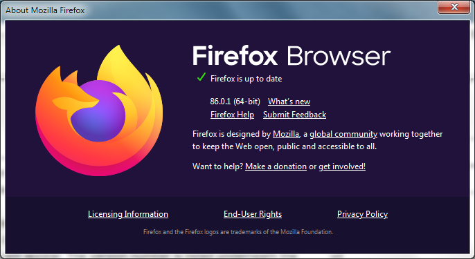 Program Mozilla Firefox Jest Rozpowszechniany Na Podstawie Licencji