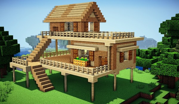 Który dom w Minecraft podoba Ci się bardziej? | sameQuizy ładne Domy W Minecraft Z Drewna