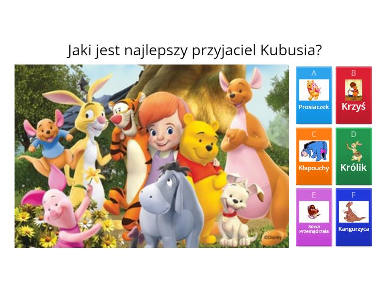 Kubuś Puchatek Test Z Odpowiedziami