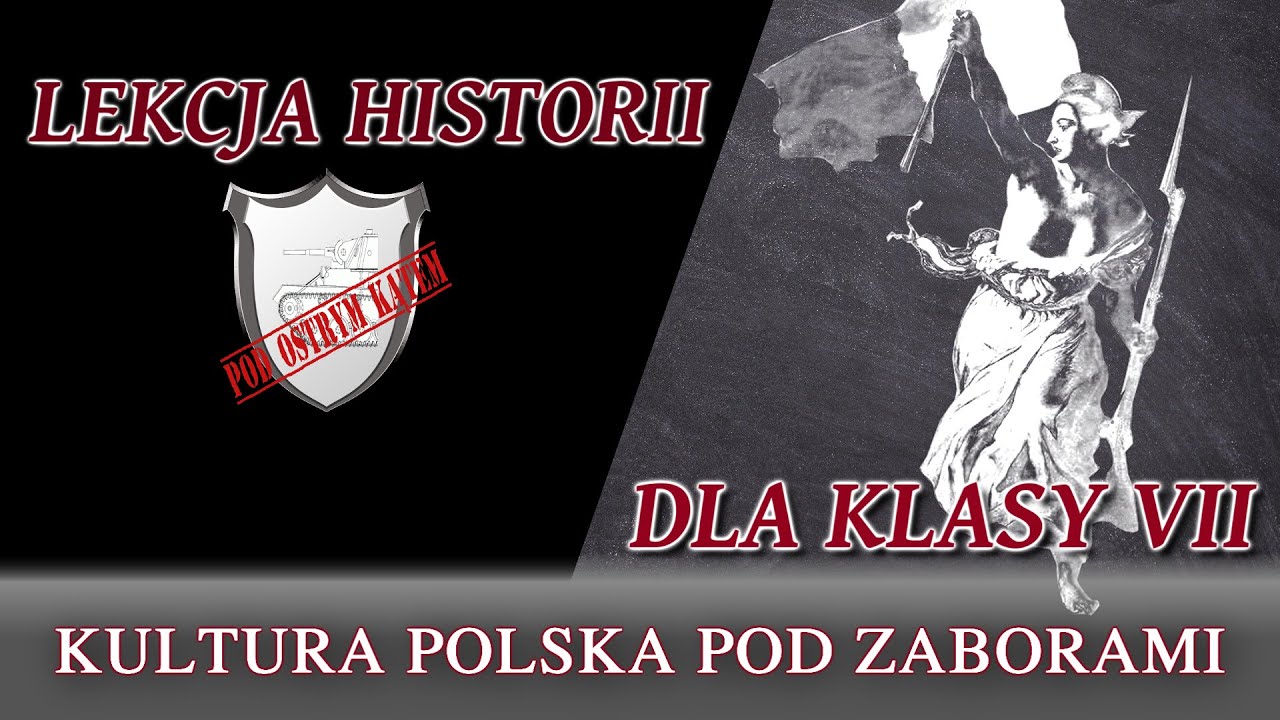 Kultura polska pod zaborami - Lekcje historii pod ostrym kątem - Klasa Pod Zaborami Sprawdzian Klasa 6 Odpowiedzi