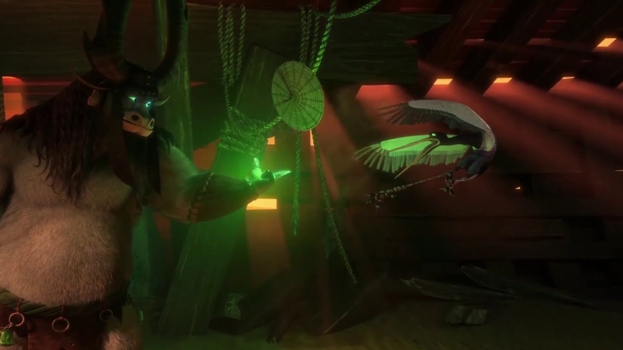 Kung Fu Panda 3 Kai Vs Crane