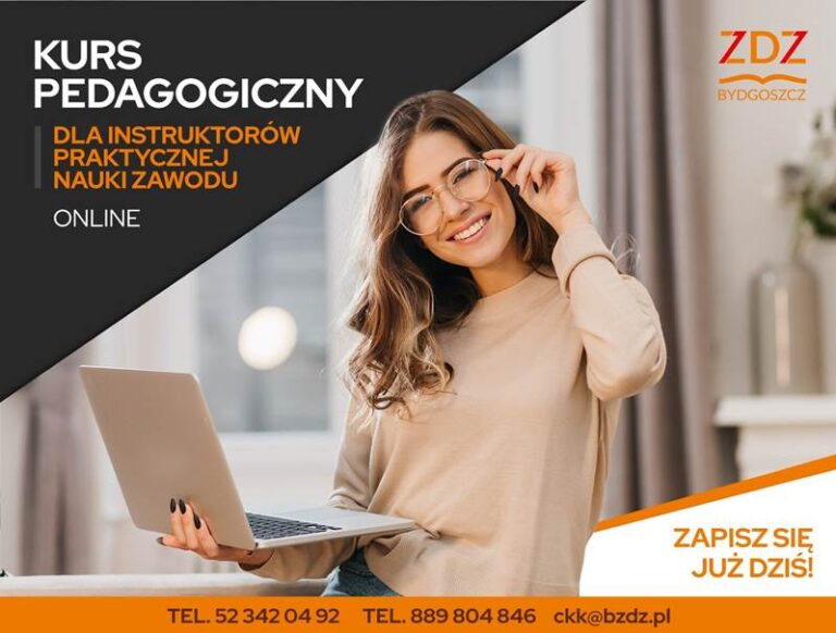 Kurs Pedagogiczny Dla Instruktorów Praktycznej Nauki Zawodu Co Daje