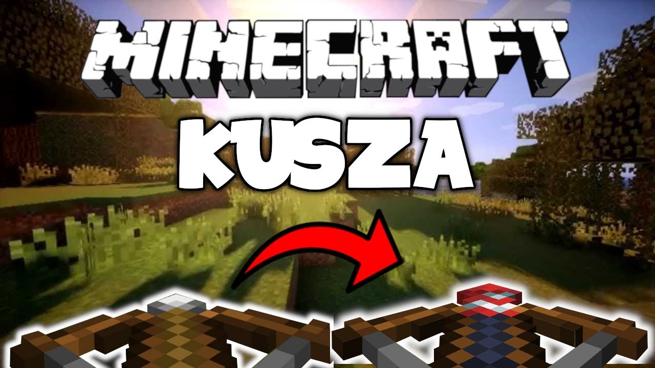 KUSZA W MINECRAFT! Omówienie, przegląd. - YouTube Jak Zrobic Kusze W Mc
