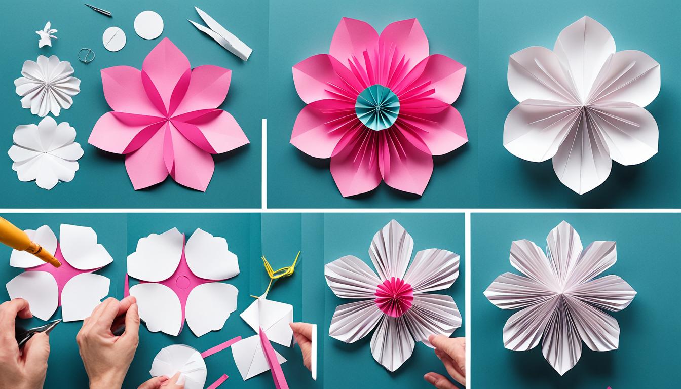 Kwiaty z papieru 3D - Jak zrobić krok po kroku? Jak Zrobic Cos Z Papieru Krok Po Kroku