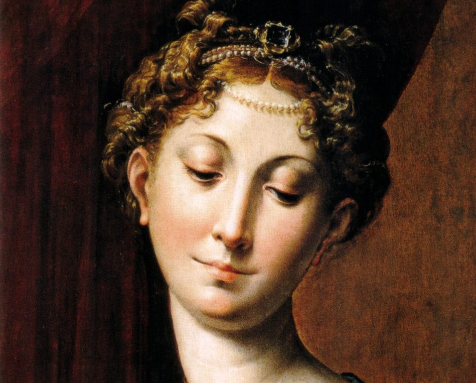 La Madonna dal collo lungo di Parmigianino Parmigianino Madonna Z Długą Szyją