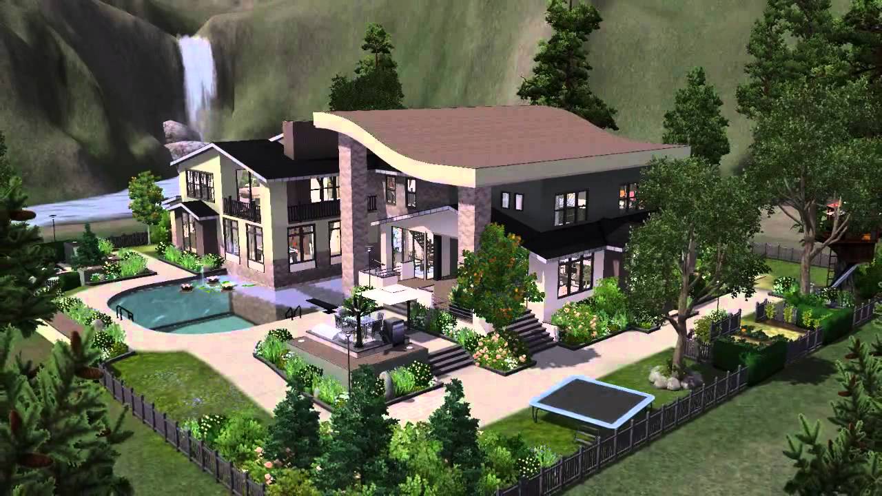 Ladny Dom W The Sims 3