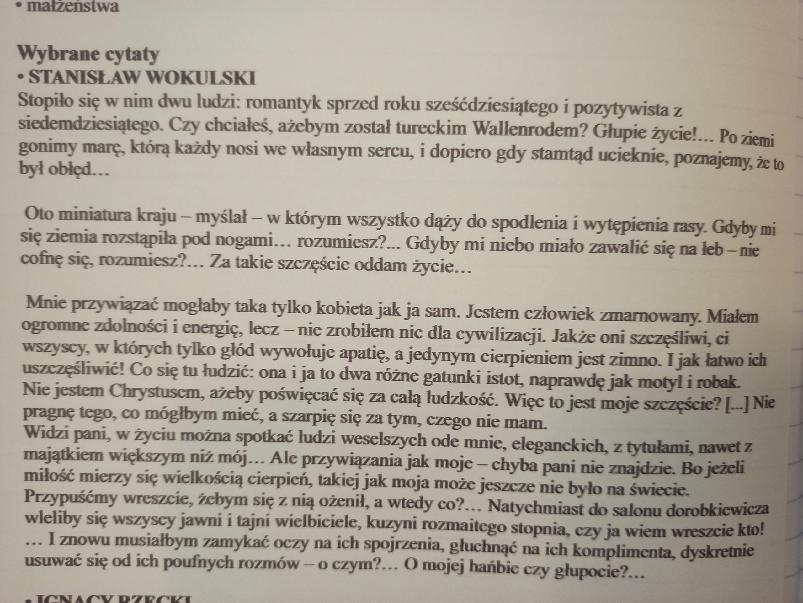 Lalka Streszczenie Wiedza Z Wami