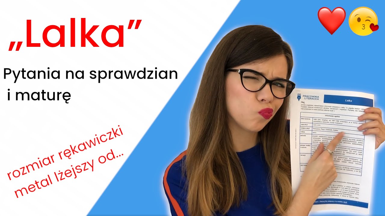 Lalka Najwazniejsze Informacje Na Sprawdzian