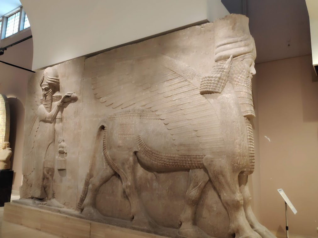 Lamassu Z Bramy Palacu Sargona Ii