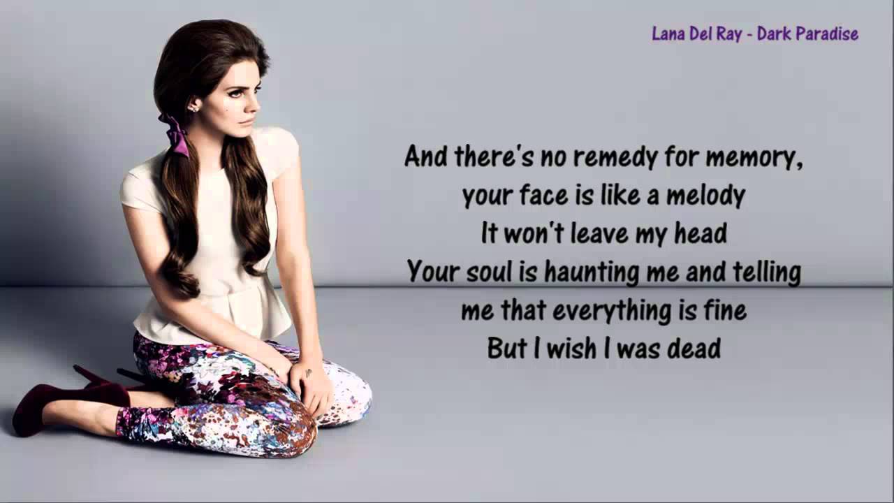 Dark Paradise Lana Del Rey Tekst