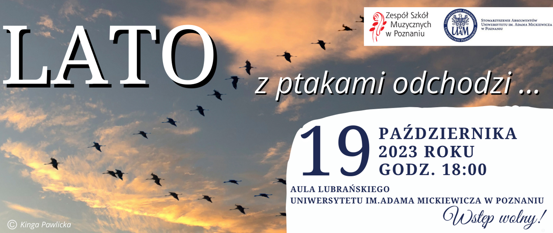 Lato z ptakami odchodzi - Zespół Szkół Muzycznych w Poznaniu - Portal Lato Z Ptakami Odchodzi Tekst