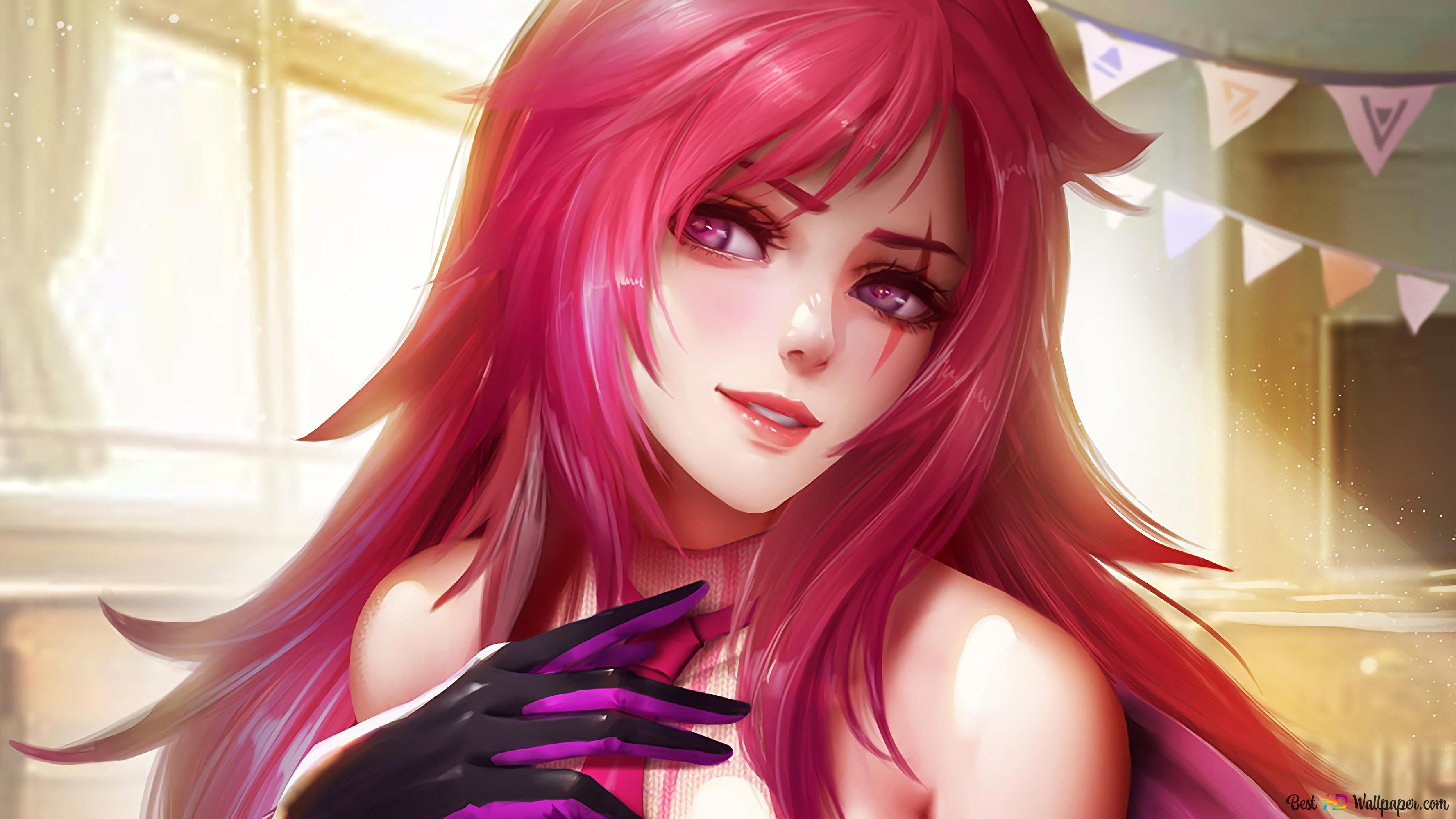 League of Legends (LOL) : 'Katarina' Battle Academia 4K wallpaper download League Of Legends Battle Academia Katarina