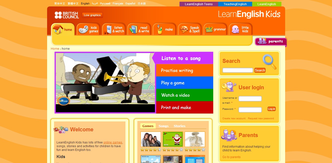Www Learn English Kids British Council