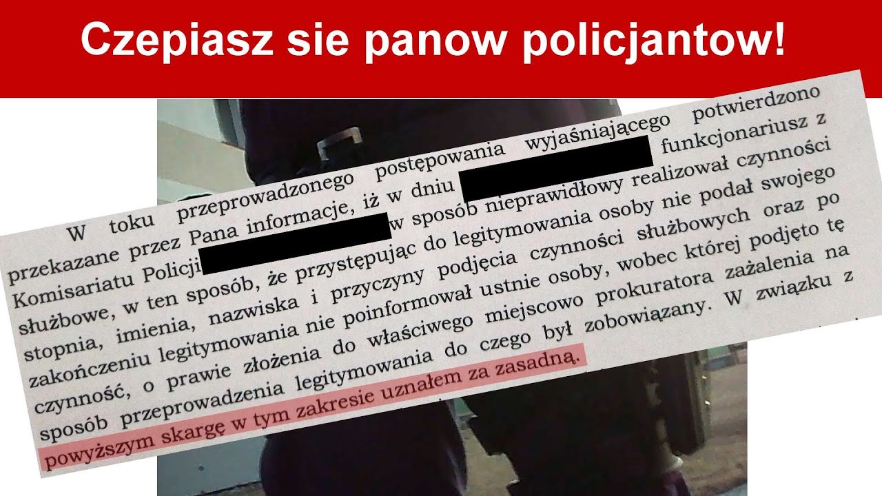 Czy Policja Może Ujawnić Dane Donosiciela