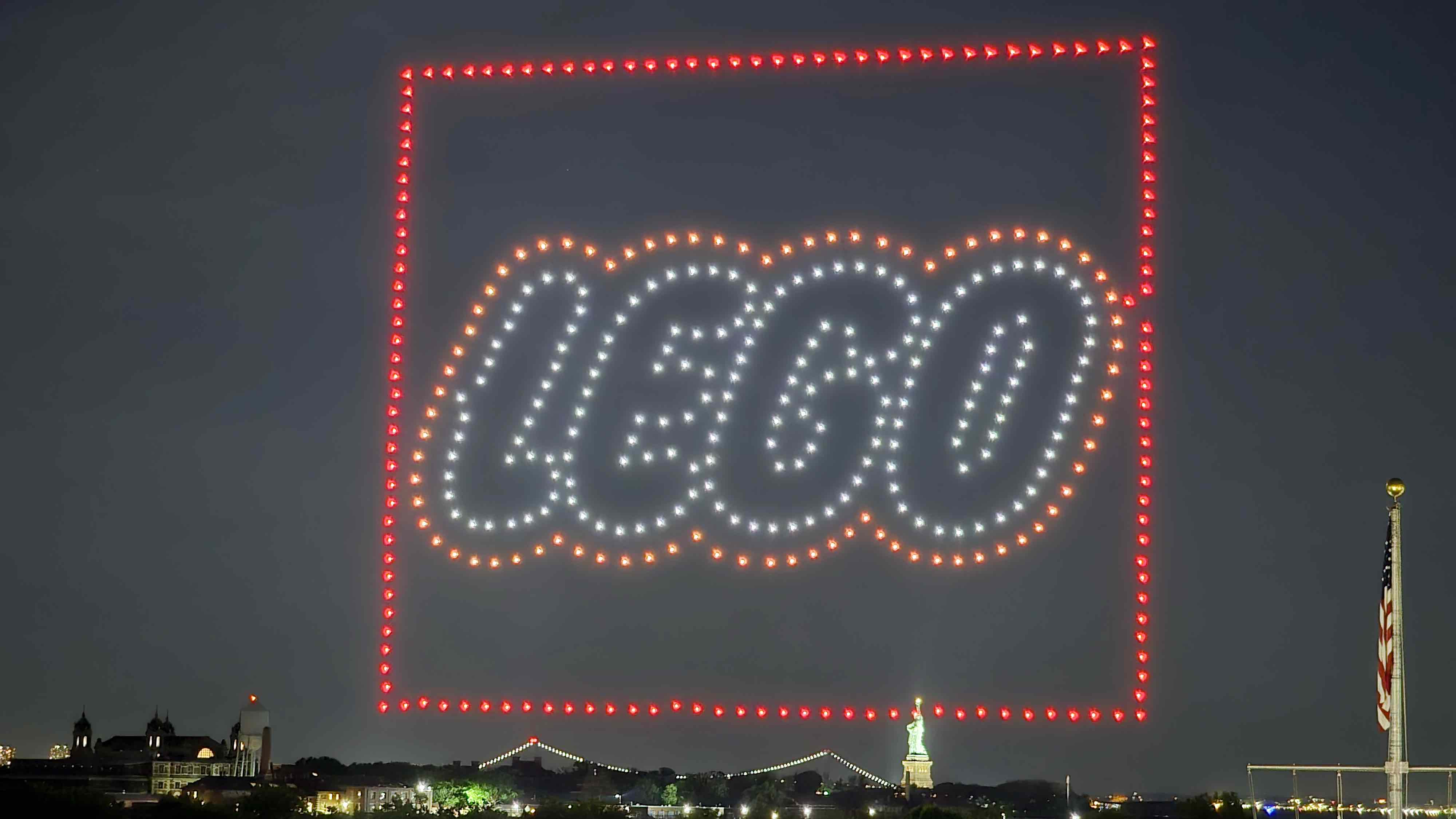 Lego celebrates space with a drone show showcasing kid-designed Szkoła Podstawowa Nr 86 Gdańsk