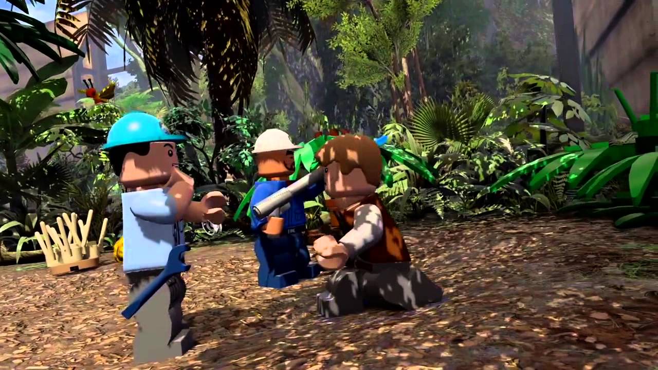 LEGO Jurassic World zagrajmy po polsku – odc.3 [#3] Spacer po parku Lego Jurassic World Bajka Po Polsku