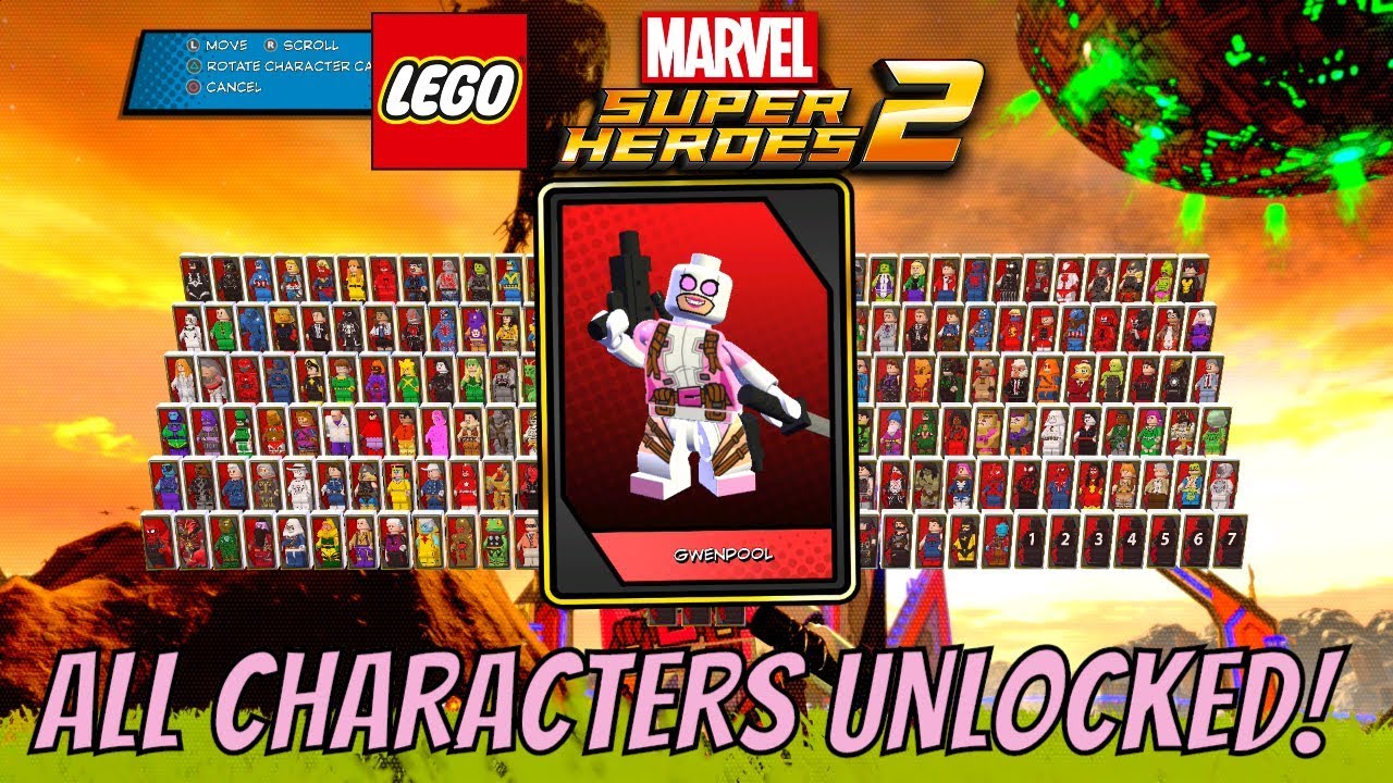 LEGO Marvel Super Heroes 2 All Characters Unlocked (With Commentary Lego Marvel Superheroes 2 How To Unlock All Characters