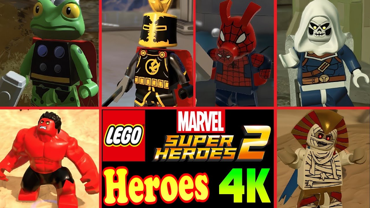 Lego Marvel Superheroes 2 How To Unlock All Characters