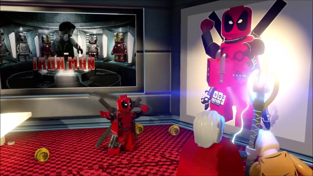 Lego marvel super heroes-how to unlock deadpool all 11 deadpool red How To Unlock Deadpool In Lego Marvel Superheroes