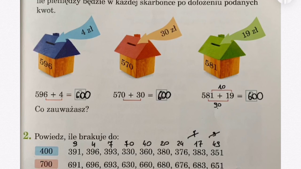 Porównywanie Liczb Trzycyfrowych Klasa 3