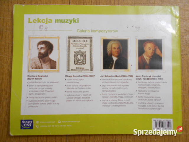 Lekcja muzyki - muzyka - klasa 5 - Nowa Era Parczew - Sprzedajemy.pl Sprawdzian Z Muzyki Klasa 5 Nowa Era