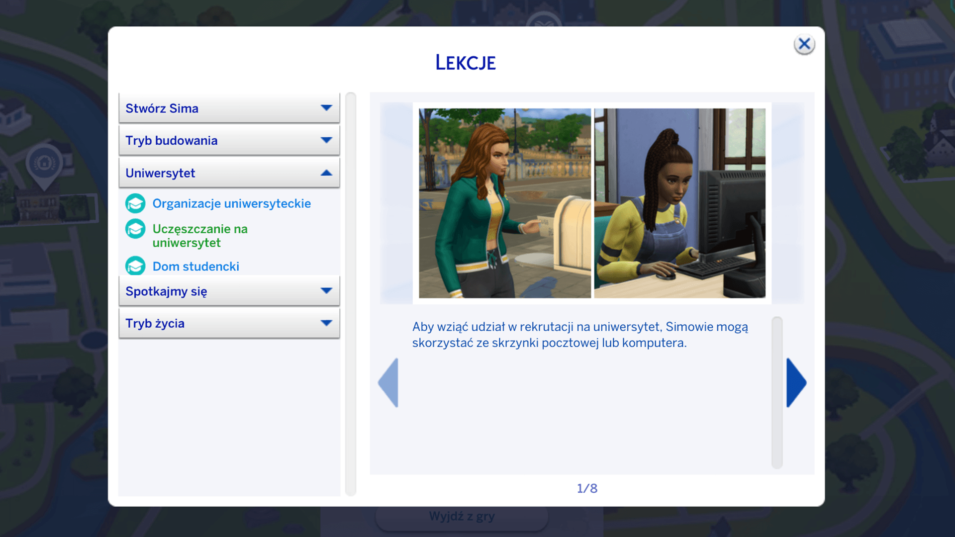 Lekcje z dodatku The Sims 4 Uniwersytet. Szczegóły rozgrywki - DOTsim Jak Odrabiac Lekcje W The Sims 4