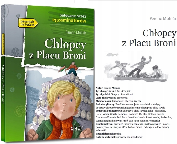Chłopcy Z Placu Broni Lektura Do Słuchania Za Darmo
